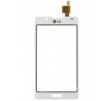 Touch screen (sensor) for LG P710 Optimus L7 II / P713 / P714, white big ic (6mm) / small ic (5mm)